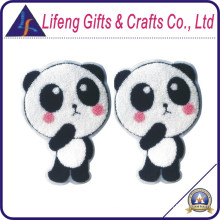 Custom Lovely Panda Embroidery Chenille Patches